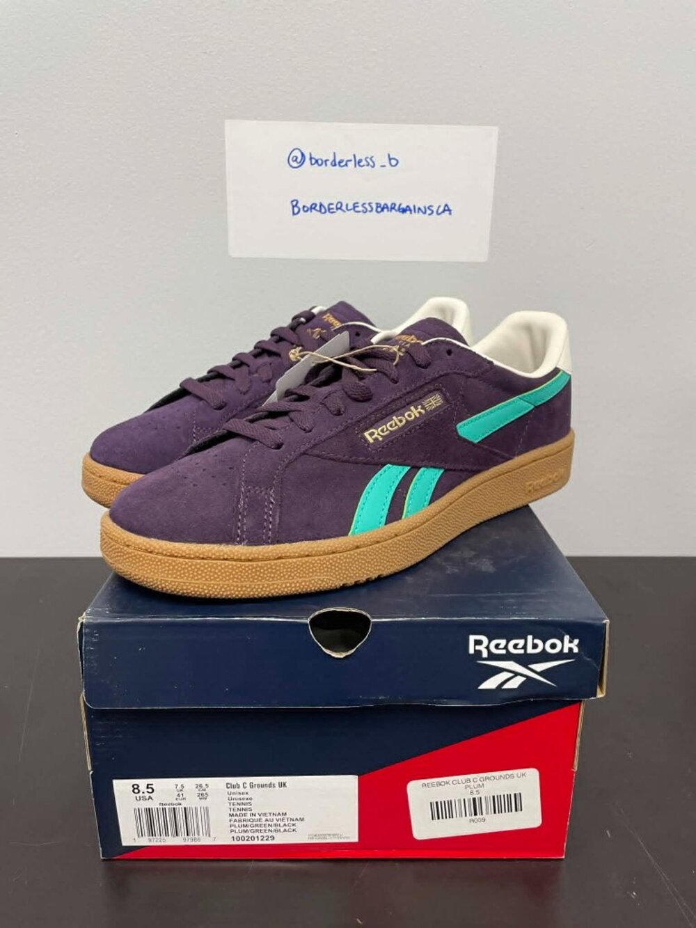 Men's Reebok Club C Grounds UK (100201229) (Unisex) - Size US 8.5